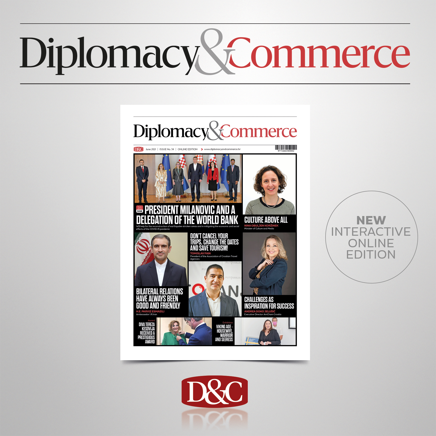 New Issue Of Diplomacy & Commerce Magazine — Diplomacy&Commerce Croatia