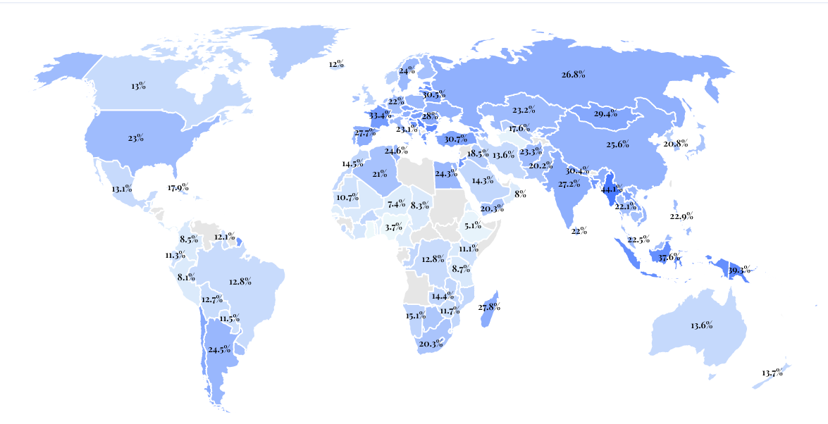 Top 10 Countries With The Highest Tobacco Smoking Rates — Diplomacy 